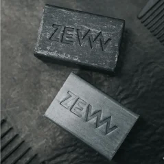 Zew for men Aseptic Soap with Silver & Charcoal 85 ml - Aseptické mýdlo se stříbrem a aktivním uhlím na obličej, tělo i ruce