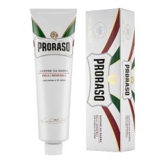 Proraso Shaving Cream for Sensitive Skin with Green Tea 150 ml - Krém na holení pro citlivou pokožku s bylinnou vůní