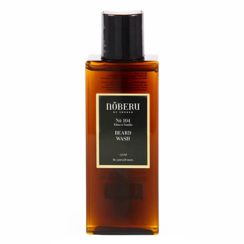 Noberu Beard and Face Wash Tobacco Vanilla 130 ml - Mycí gel na vousy a obličej