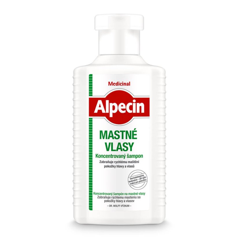 Alpecin Medicinal Koncentrovaný šampon na mastné vlasy 200 ml