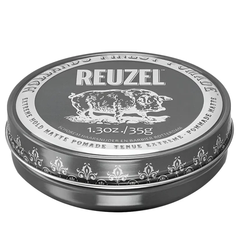 Reuzel Grey Extreme Hold Matte Pomade Matná pomáda na vlasy 35 g