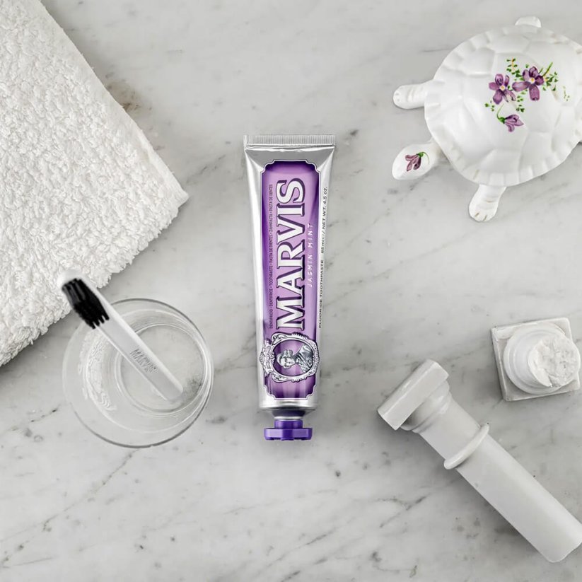 Marvis Toothpaste Jasmin Mint 85 ml - Zubní pasta s příchutí jasmínu