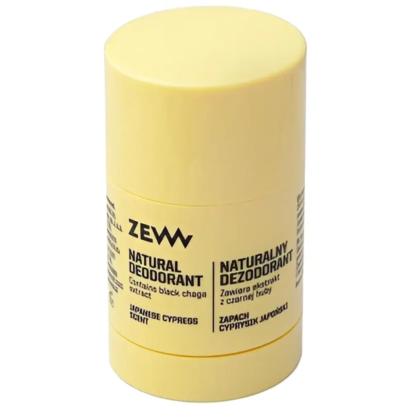 Zew for men Natural Deodorant Japanese Cypress 30 g - Tuhý deodorant se svěží vůní japonského cypřiše