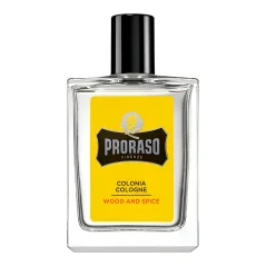 Proraso Eau de Cologne Wood & Spice 100 ml - Kolínská voda pro muže s vůní cedrového dřeva a koření