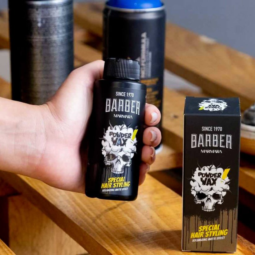 Marmara Barber Matt Powder Wax Special Hair Styling 20 g - Matný pudr na vlasy pro styling i objem účesu