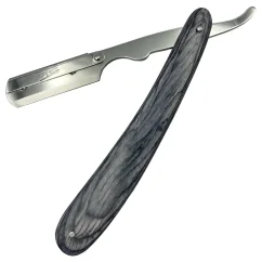Morgan’s Cut Throat Razor - Shavetta na holení s dřevěnou rukojetí