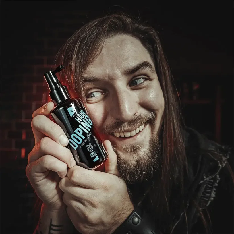 Angry Beards Hair Doping 120 ml - Elixír na podporu růstu vlasů ve spreji