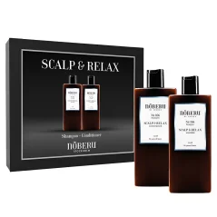 Noberu Scalp & Relax Set Set with Shampoo & Conditioner - Dárková sada pro muže s šamponem a kondicionérem na vlasy