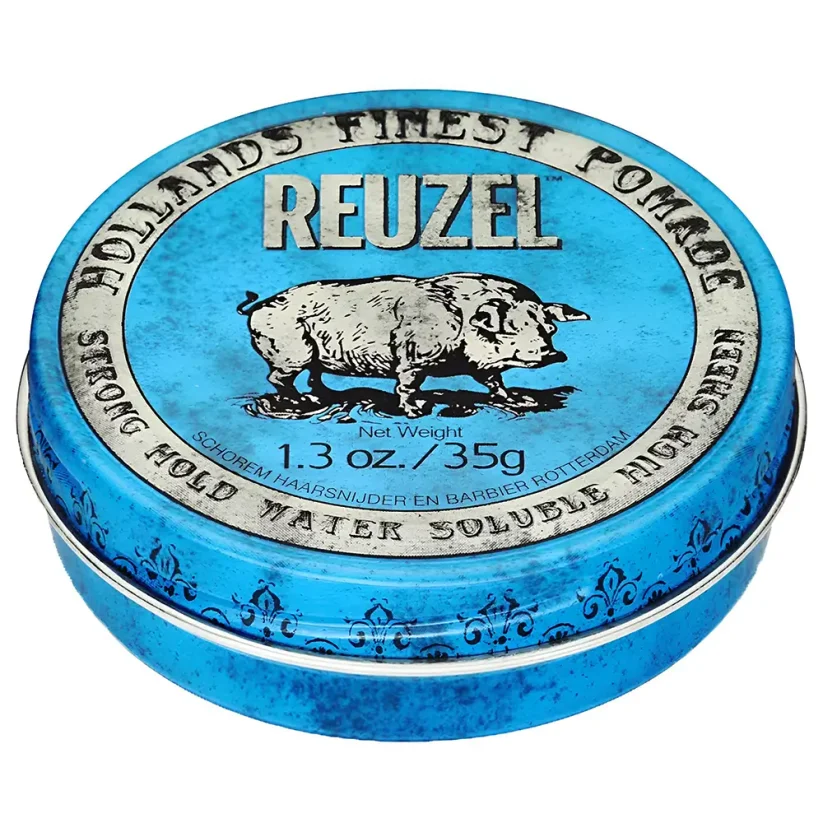 Reuzel Strong Hold Pomade Blue Pomáda na vlasy 35 g