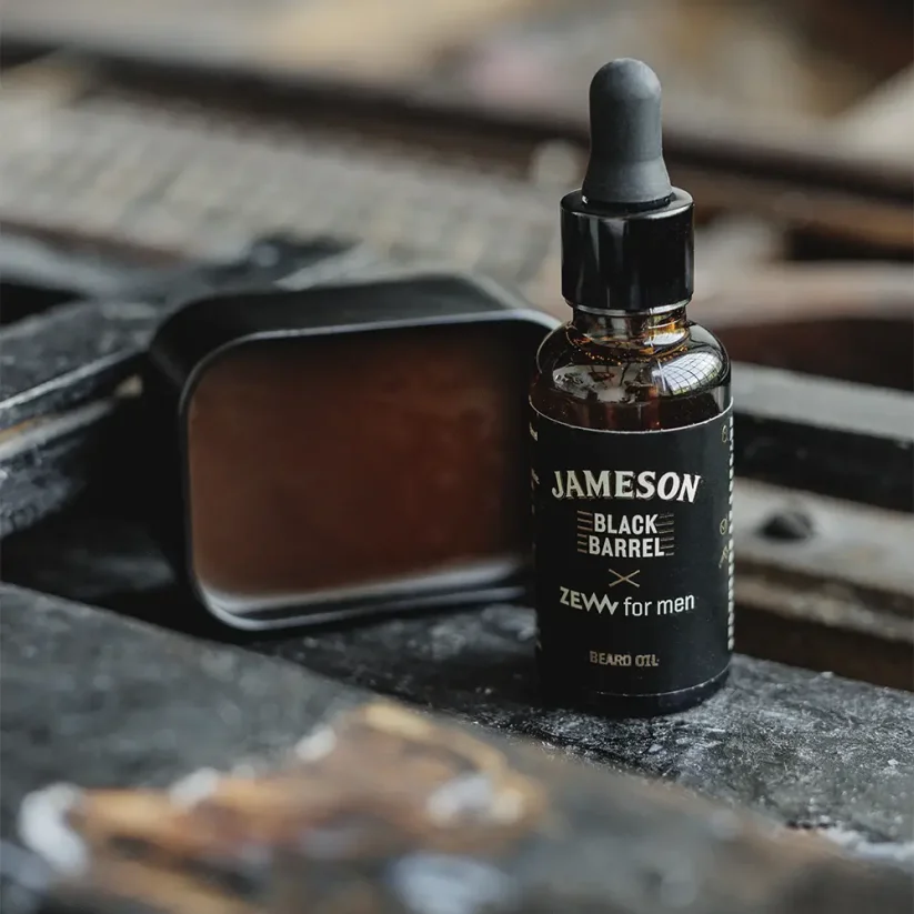 Zew for men Beard Oil Jameson Black Barrel 30 ml - Olej na vousy s vůní whisky