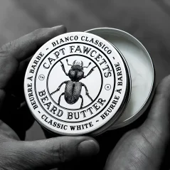 Captain Fawcett Beard Butter Bianco Classico 80 ml - Vyživující máslo na světlé, šedé i bílé vousy