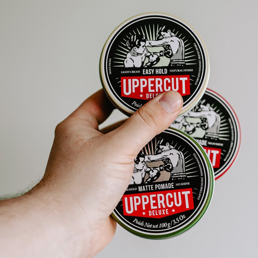 Uppercut Matte Pomade with Medium Hold 100 g - Matná pomáda na vlasy pro středně silnou fixaci účesu