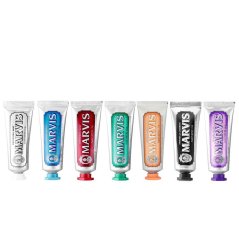 Marvis Flavour Collection Box 7×25 ml - Dárková sada zubních past