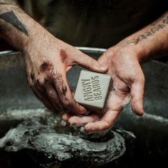 Angry Beards H-Calibre Soap Dirty Sanchez Tuhé mýdlo na ruce 100 g
