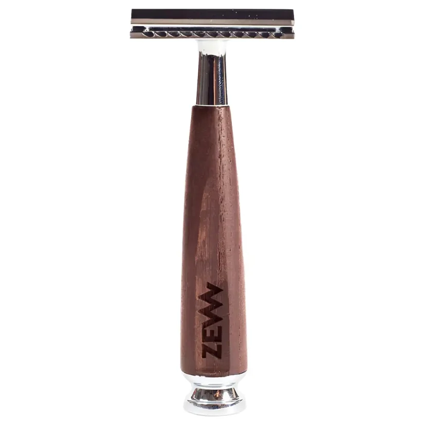 Zew for men Wet Shaving Set - Dárková sada na mokré holení vousů (štětka, miska, strojek, stojánek a mýdlo)