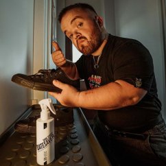 Angry Beards Saver set Sprej do bot a deodorant na nohy 2 x 200 ml