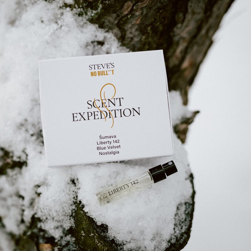Steves Scent Expedition 4×2 ml - Testovací sada parfémů a kolínské pro muže