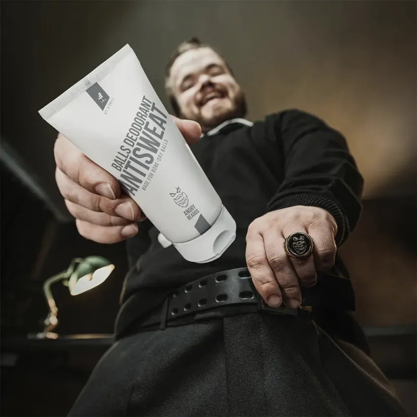 Angry Beards Balls Deodorant Antisweat 75 ml - Deodorant na koule