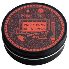 Pan Drwal Matte Pomade Puffy Punk 150 ml - Matná pomáda na vlasy pro středně silnou fixaci účesu
