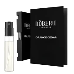 Noberu Eau de Parfum Orange Cedar 2 ml - Vzorek parfému pro muže s dřevito-květinovou vůní
