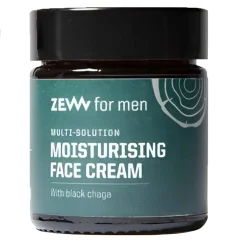 Zew for men Moisturising Face Cream Hydratační krém na obličej s černou chagou 30 ml