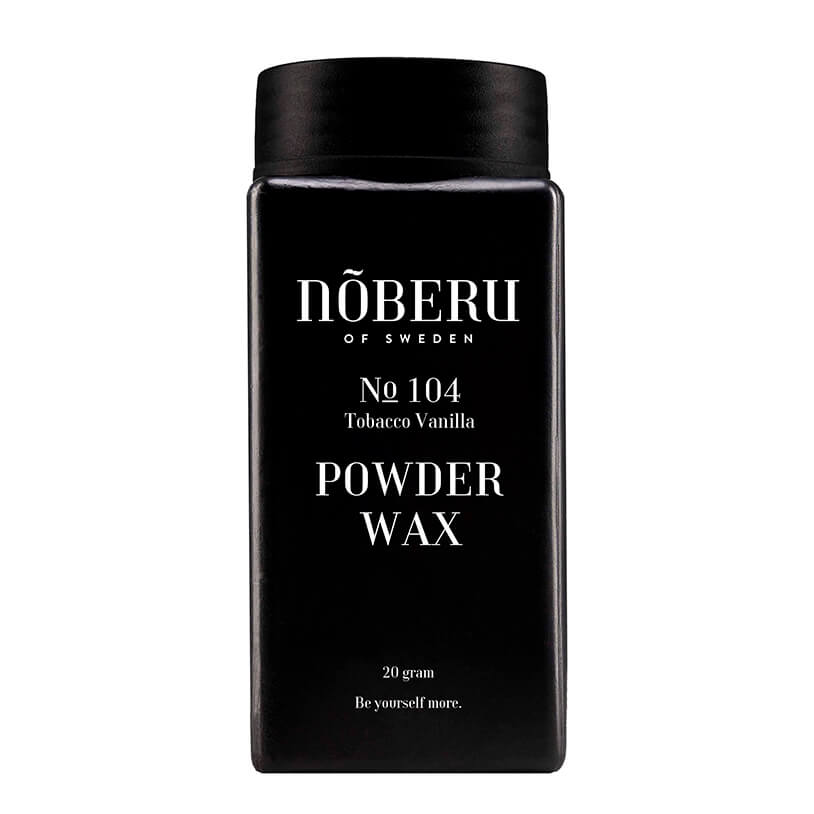 noberu tobacco vanilla Noberu Powder Wax Tobacco Vanilla 20 g - Stylingový matný pudr na vlasy |  Mavero - Kosmetika pro muže