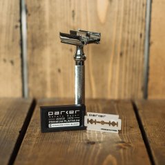 Parker Premium Double Edge Klasické celé žiletky na holení 5 ks