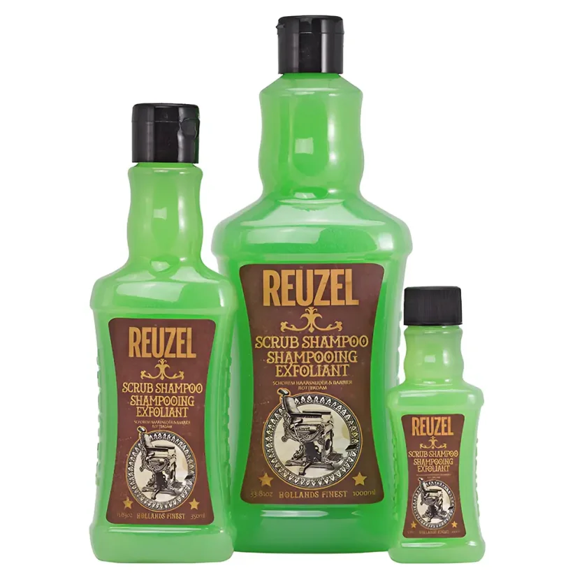 Reuzel Scrub Shampoo Exfoliant Hloubkově čistící šampon na vlasy 100 ml