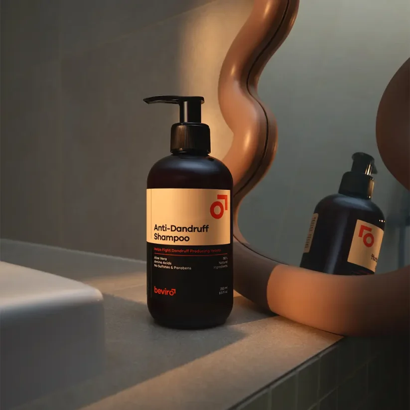 Beviro Anti Dandruff Shampoo 250 ml - Přírodní šampon proti lupům