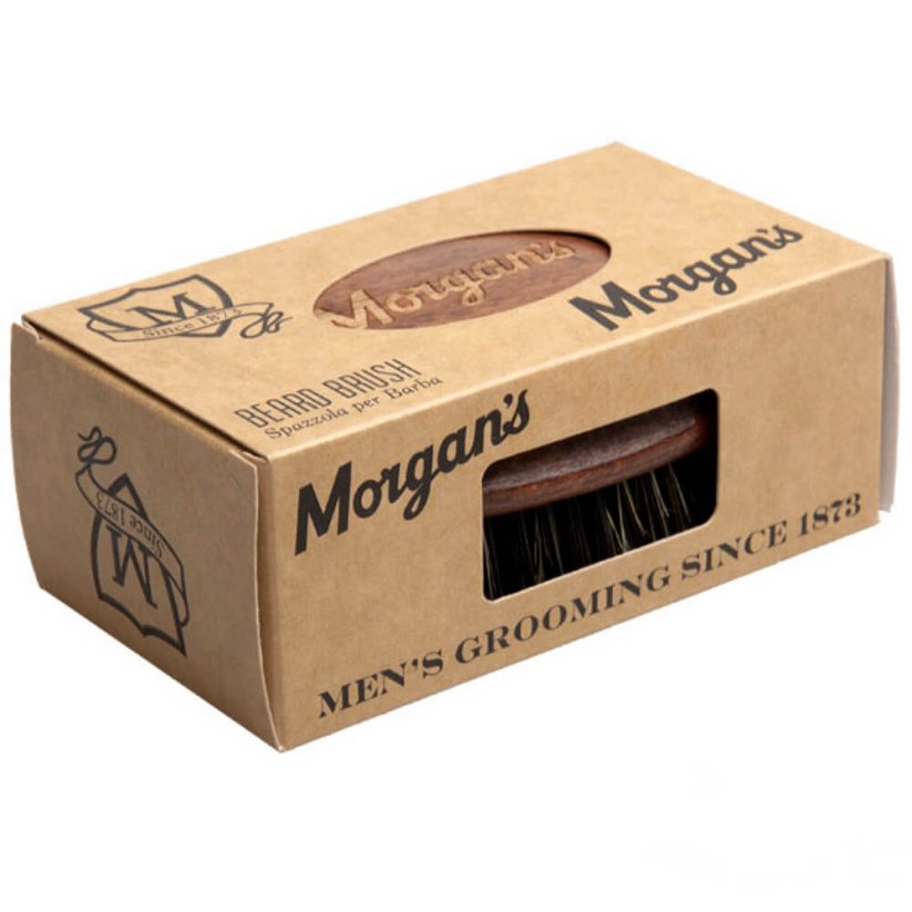 Morgan's Beard Brush with Boar Bristle - Velký kartáč na vousy s kančími štětinami