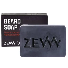 Zew for men Beard Soap 85 ml - Tuhé mýdlo na vousy s dřevěným uhlím