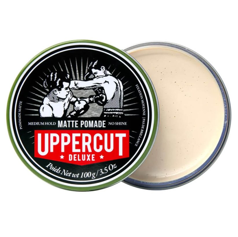 Uppercut Matte Pomade with Medium Hold 100 g - Matná pomáda na vlasy pro středně silnou fixaci účesu