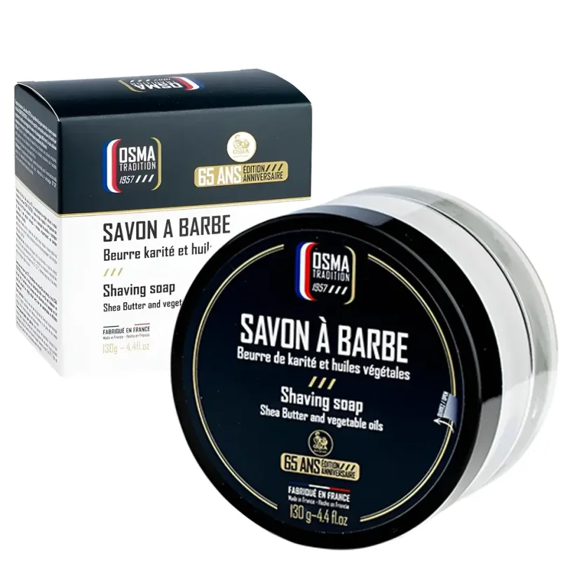 Osma Shaving Soap 130 g - Mýdlo na holení ve skleněné dóze