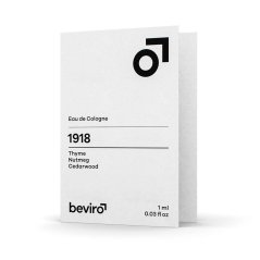 Beviro 1918 Eau de Cologne Kolínská voda 1 ml
