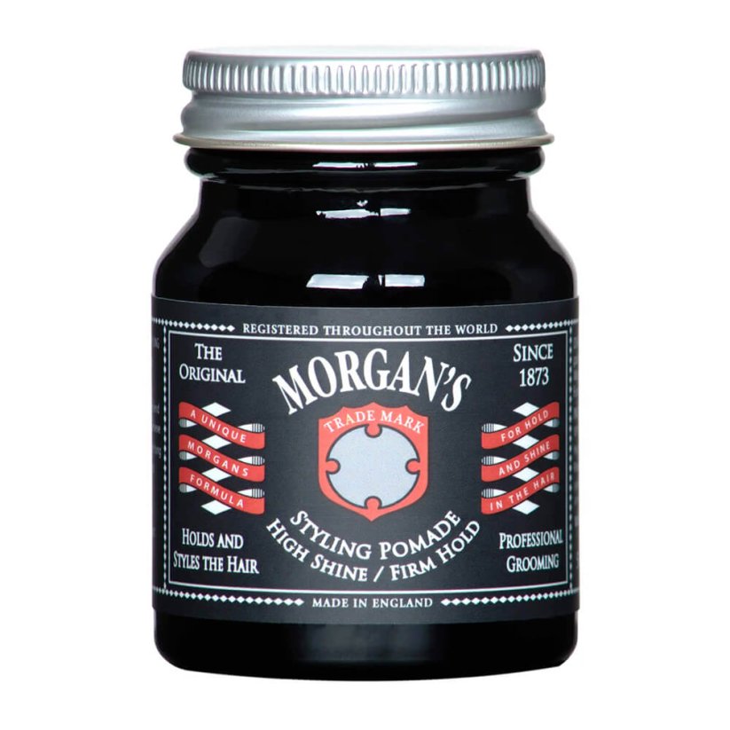 Morgan's Pomade with High Shine & Firm Hold 50 g - Pomáda na vlasy se střední fixací a lesklým efektem účesu