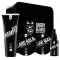 Angry Beards Beard Grooming Set Jack Saloon with Beard Shampoo, Oil & Balm - Dárková sada pro péči o vousy