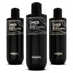 Immortal Chaos Sea Salt Detox Shampoo Hloubkově čistící a regenerační šampon na vlasy 350 ml