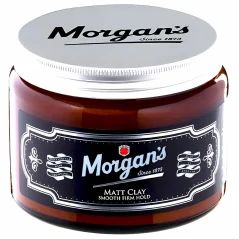 Morgan's Matt Clay Smooth Firm Hold 500 ml - Matná hlína na vlasy pro silnou fixaci účesu