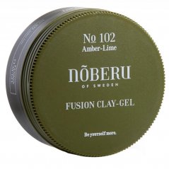 Noberu Amber Lime Fusion Clay-Gel stylingový hybrid hlíny a gelu 80 ml