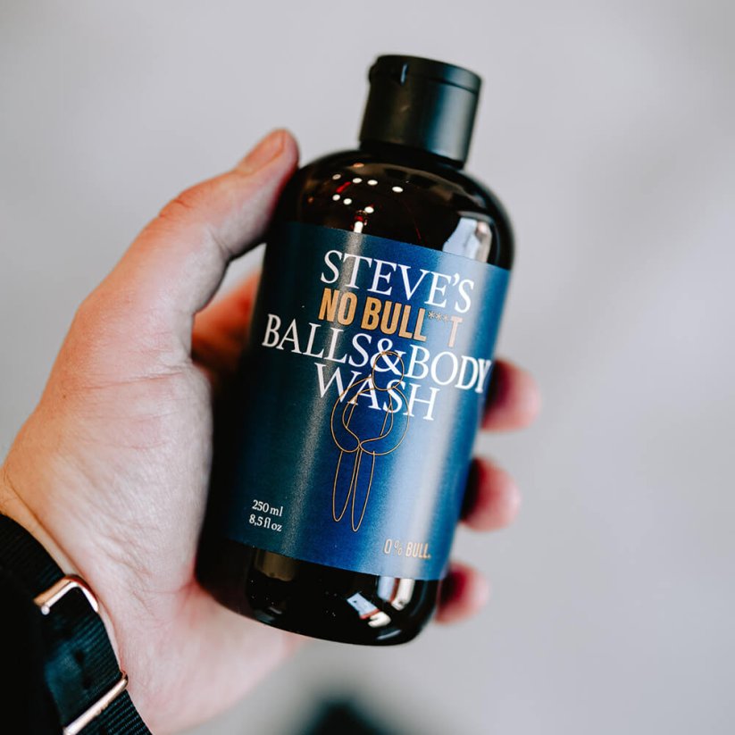 Steves Body & Hair Wash 2 x 250 ml - Sada sprchového gelu a šamponu pro muže