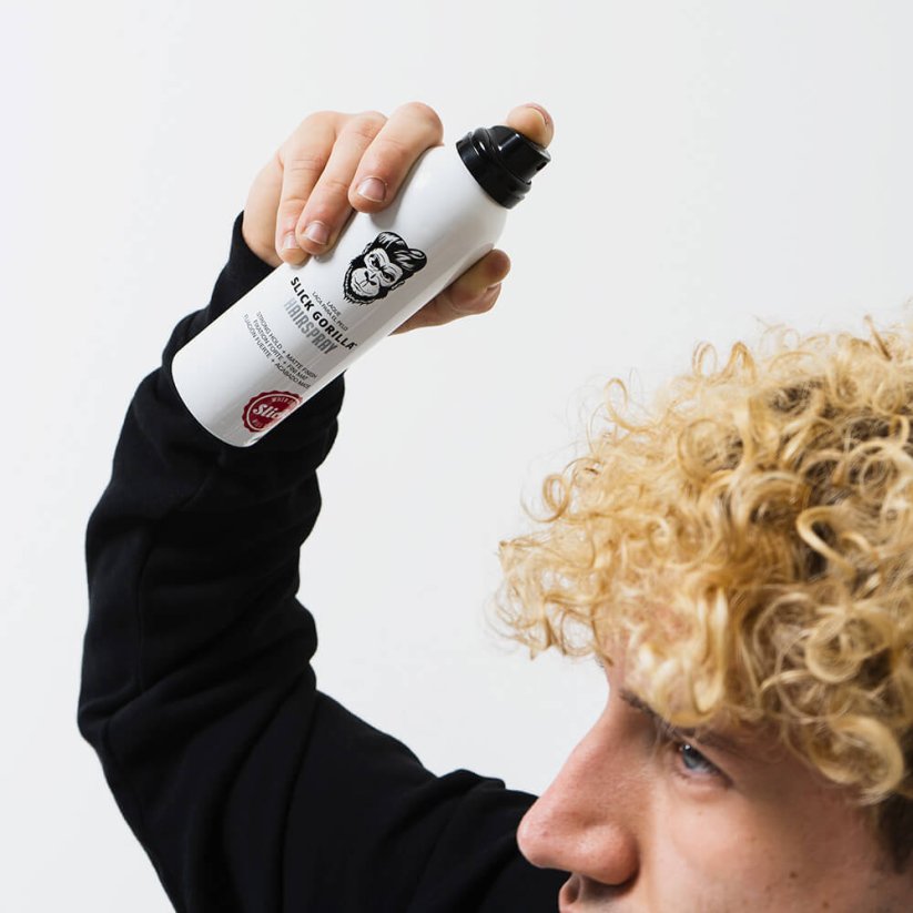 Slick Gorilla Matt Hair Spray with Strong Hold 200 ml - Matný lak na vlasy pro silnou fixaci účesu