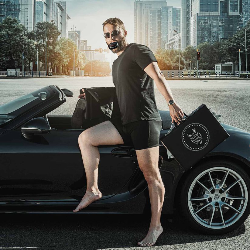 Angry Beards Pomáda na vlasy Wolfie Belfort 100 g