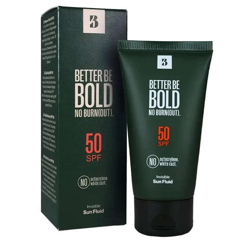 Better Be Bold Invisible Sun Fluid SPF-50 Cream 50 ml - Opalovací a ochranný krém na holou hlavu