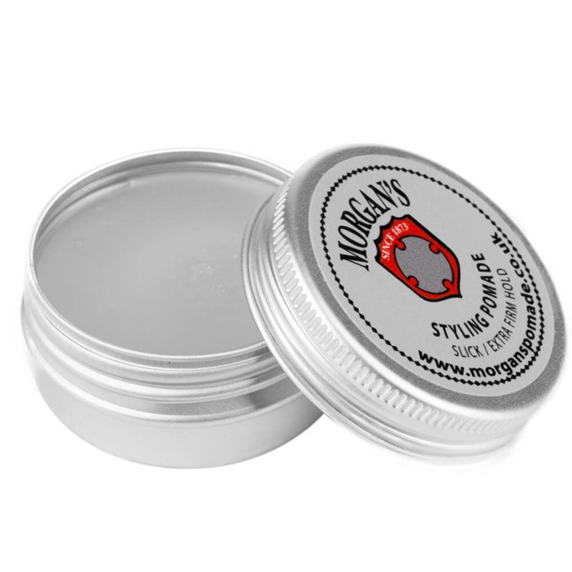 Morgan's Pomade Slick & Extra Firm Hold 15 g - Pomáda na vlasy pro silnou fixaci účesu s mokrým efektem