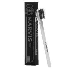 Marvis Toothbrush Medium Bristles White - Zubní kartáček bílý se středně tvrdými štětinami