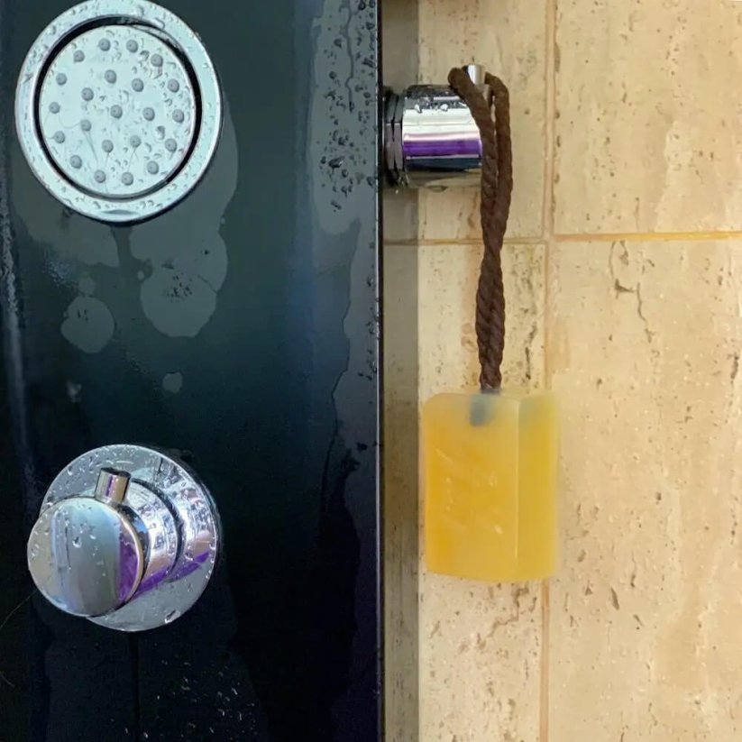 Hey Joe Beard soap On a Rope 150 ml - Mýdlo na vousy s vůní citronu a máty