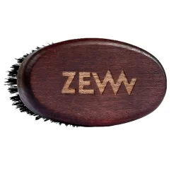 Zew for men Compact Beard Brush with Boar Bristle - Malý kartáč na vousy s kančími štětinami