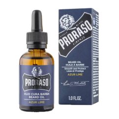 Proraso Beard Oil Azur Lime 30 ml - Olej na vousy s vůní limetky a citrusů