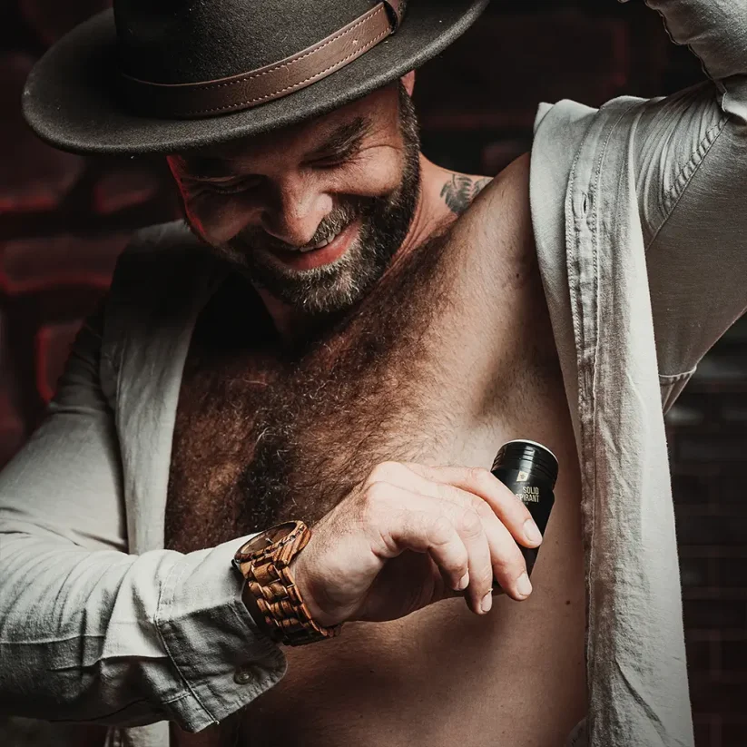 Angry Beards Solid Antiperspirant Jack Saloon 50 ml - Tuhý antiperspirant pro muže