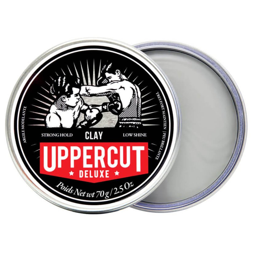 Uppercut Matte Clay with Strong Hold 70 g - Matná hlína na vlasy pro silnou fixaci účesu